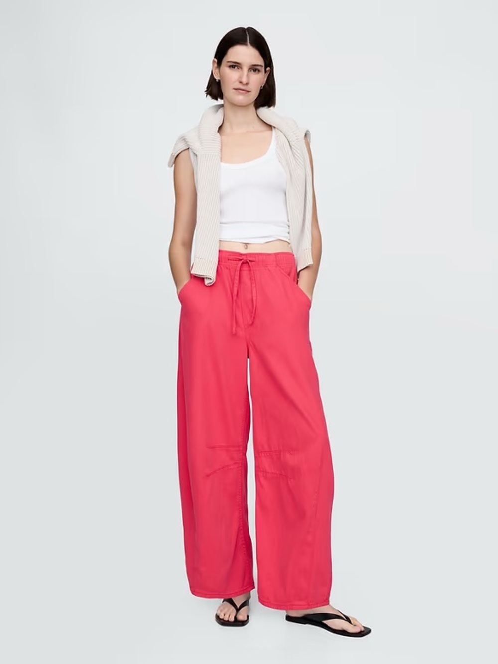 GAP ✨VIRAL✨Mid Rise Easy Horseshoe Jeans